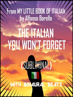 cover image of The Italian You Won't Forget